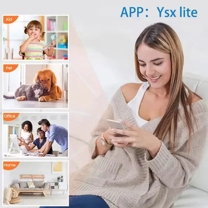 Wi-Fi Camera Baby Monitor with Motion Alerts & Audio