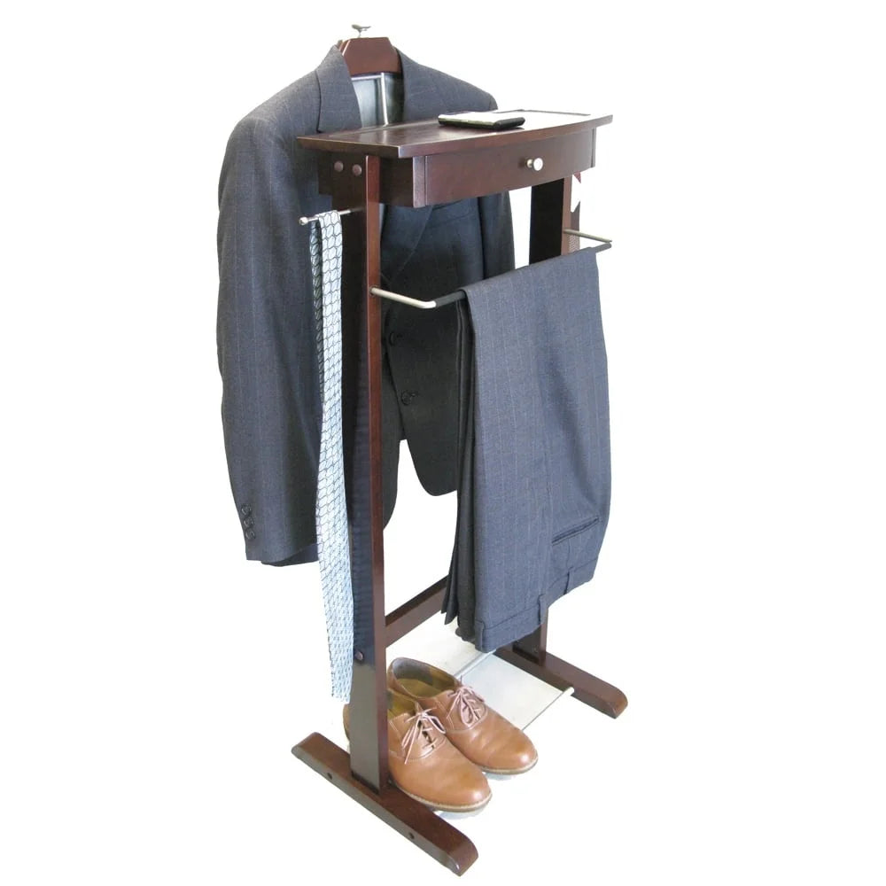 Valet Stand with Drawer