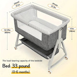 Bassinet/Bedside Sleeper/Wheels