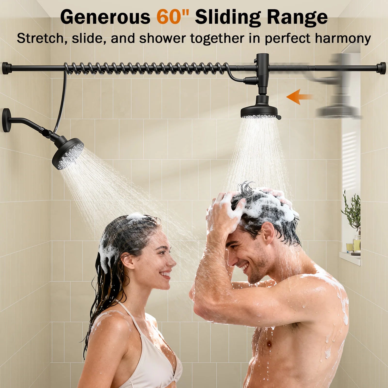 Dual Shower Head/Couples