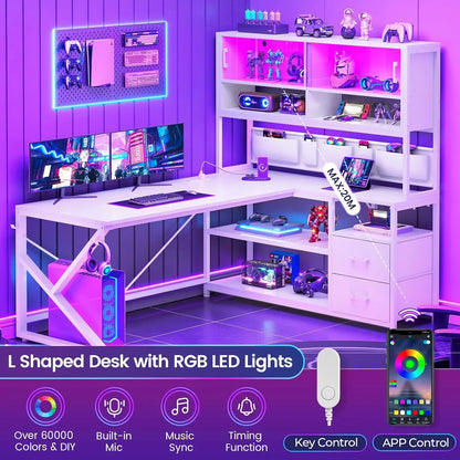 L Shaped Gaming Desks for home