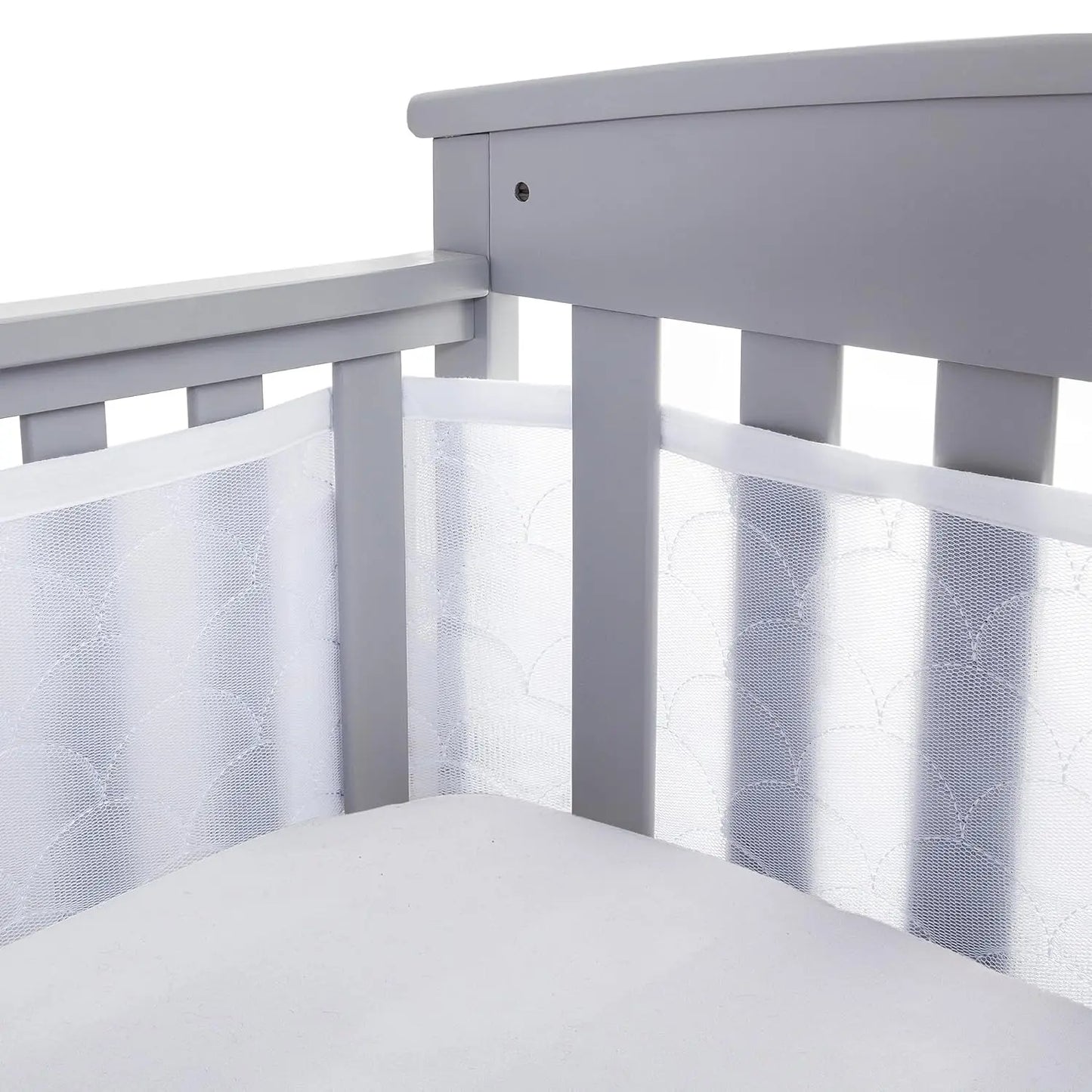 Breathable Mesh Crib Liner for Baby Safety and Comfort