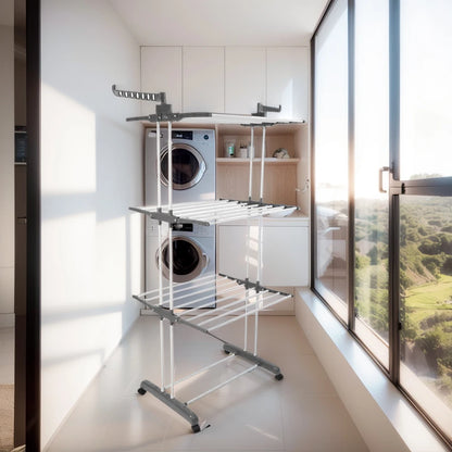 4-Tier Foldable Laundry Drying Rack