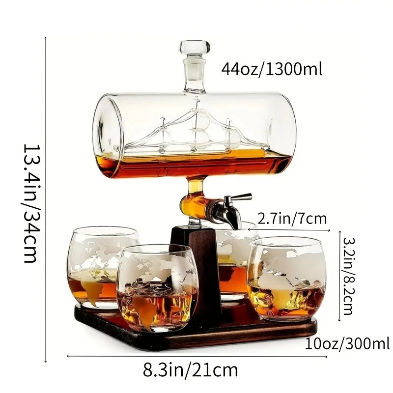 Smooth Sailing Decanter Set
