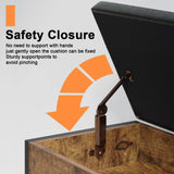 Adjustable Shelf Entryway Bench