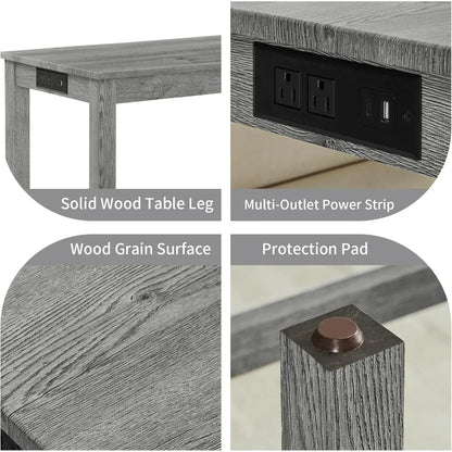 59" 4 Piece Bar Table Set