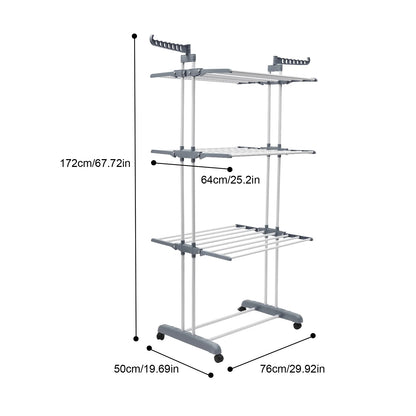 4-Tier Foldable Drying Rack