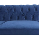 Velvet Chesterfield Sofa
