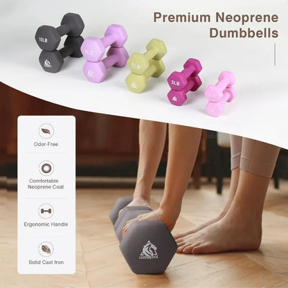 Neoprene Coated Dumbbells