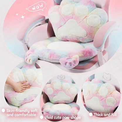 Gaming Chair with Cat Features
