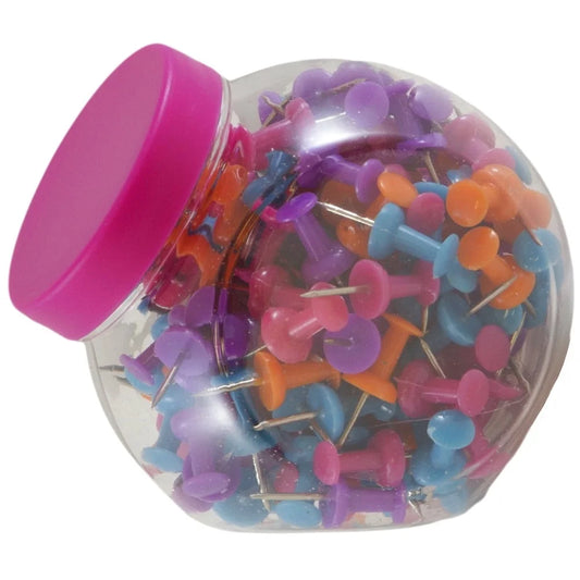 Push Pins Assorted Colors