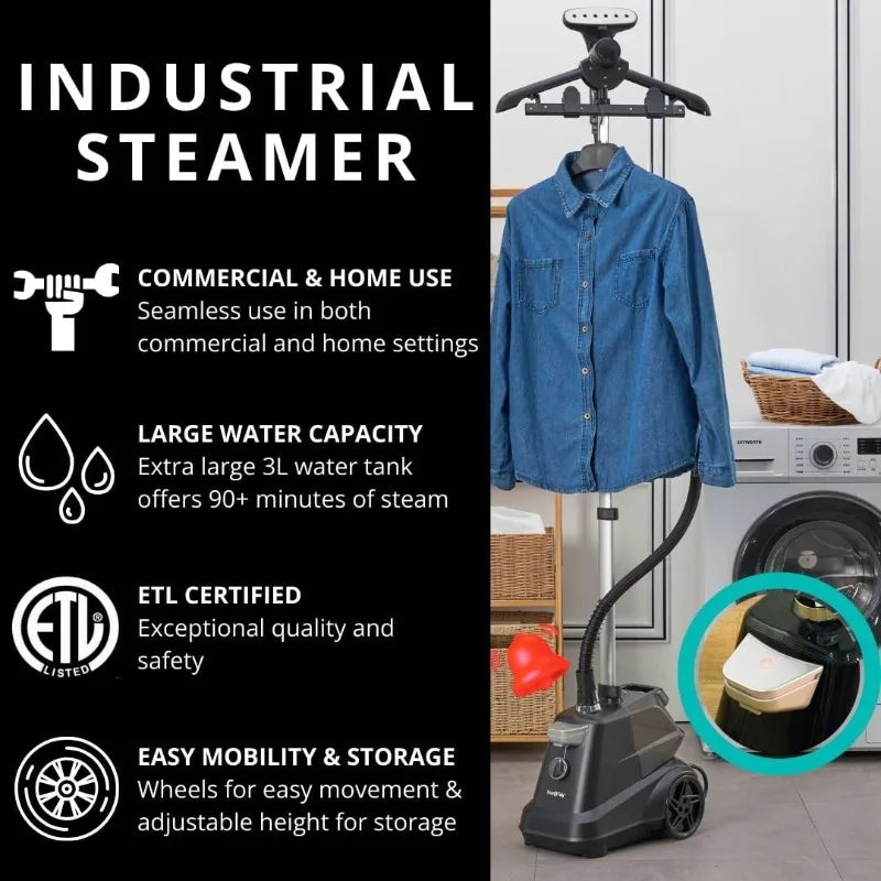 Industrial Standing Garment Steamer