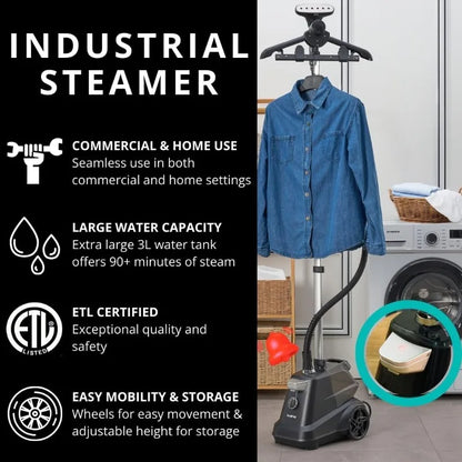 Industrial Standing Garment Steamer