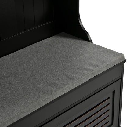 Entryway Bench and Coat Rack