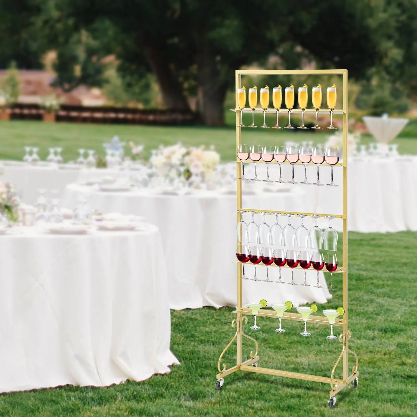 5-Tier Champagne Glass Holder