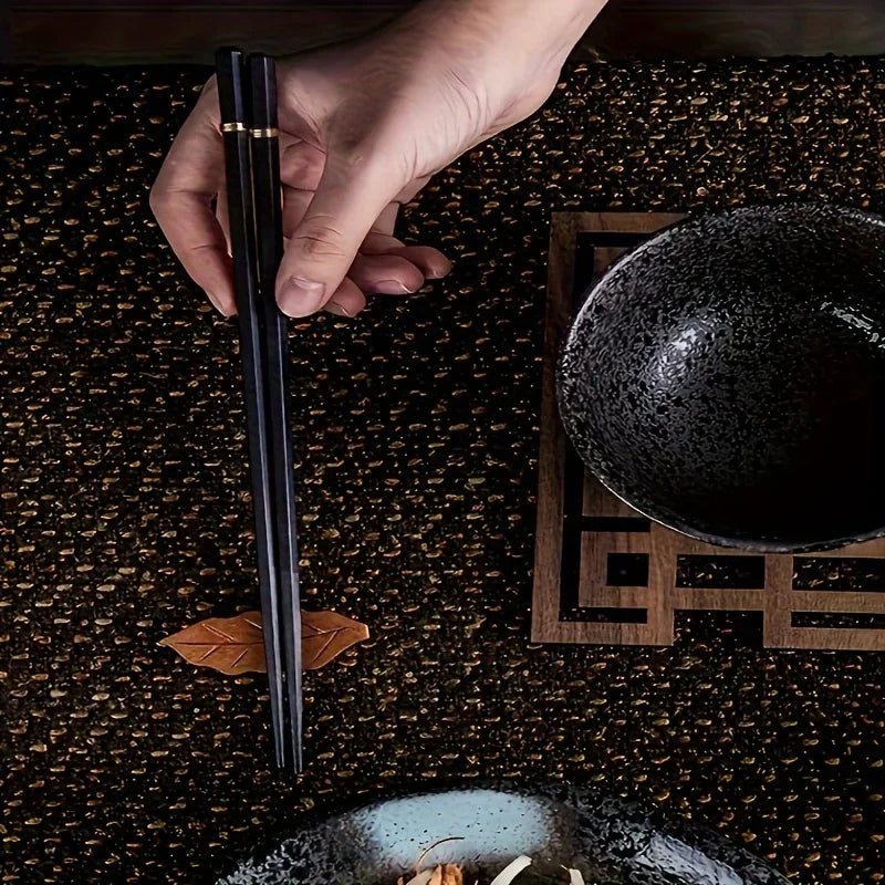 Premium Alloy Chopsticks - 5 Pairs