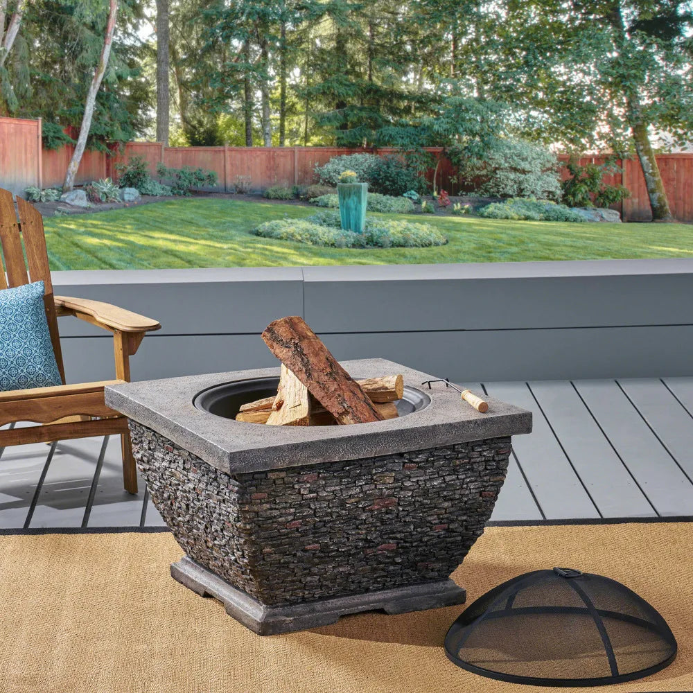 Light Wood Burning Pit