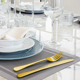 Western Stainless Steel Tableware - 48 Pieces