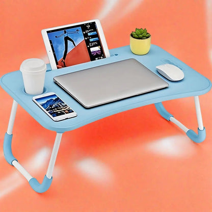 Portable Laptop Bed Desk Adjustable Desk for Home & Bed Use