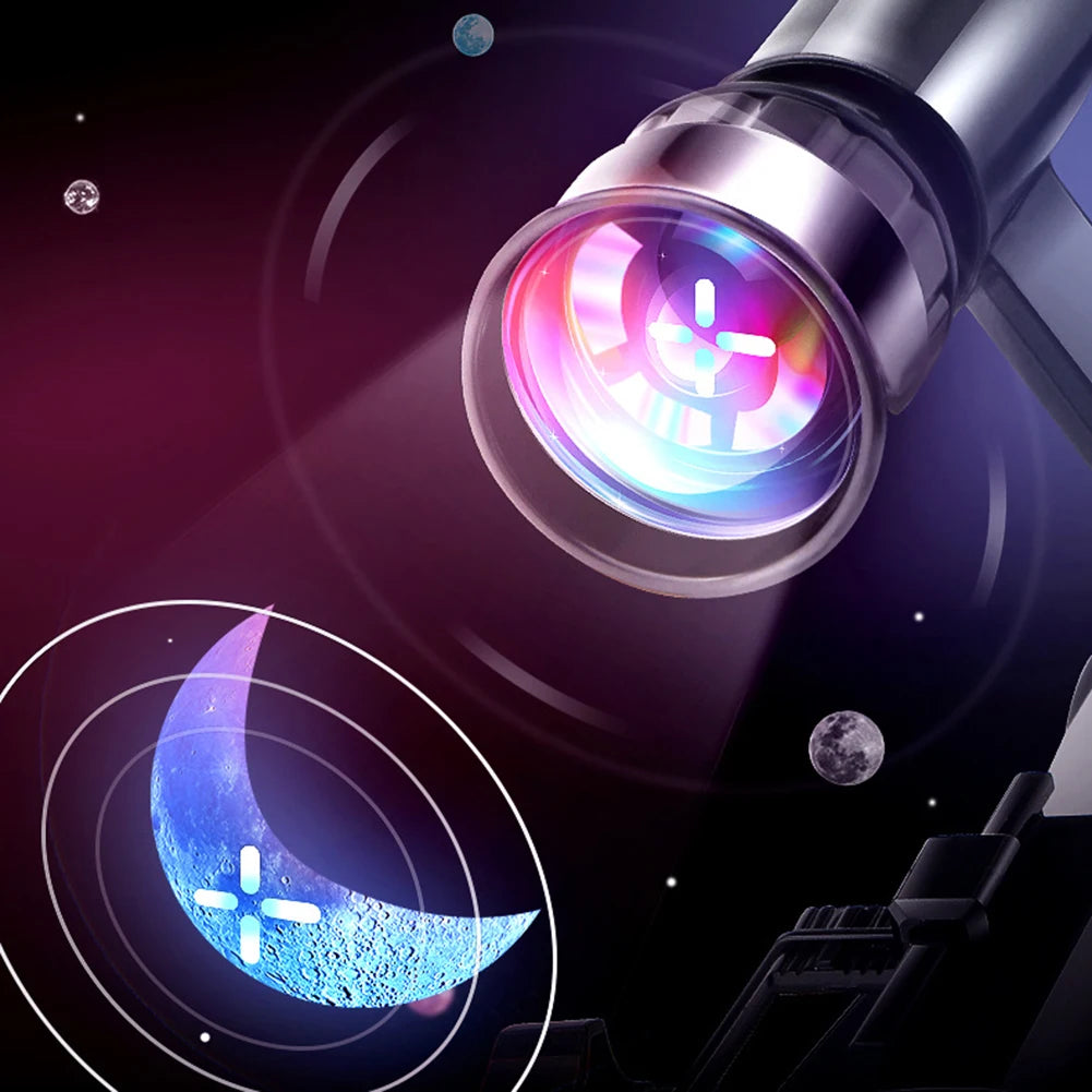 High Magnification Astronomical Telescope