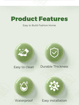 10 Pack/Self Adhesive/3D Wall Panels