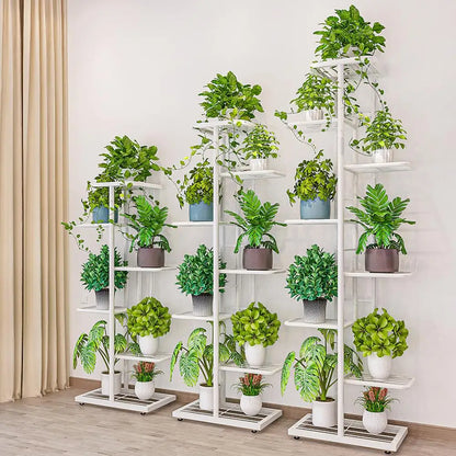 Plant Stand Indoor Outdoor Stylish Multi-Tier Display Rack