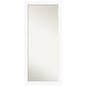 65.5 x 29.5 in. White Full Length Mirror