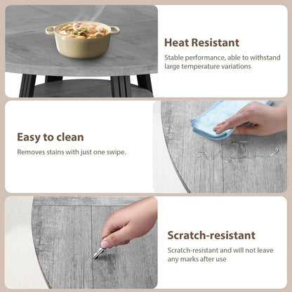 [TABLE ONLY] Dining Table for 4-6