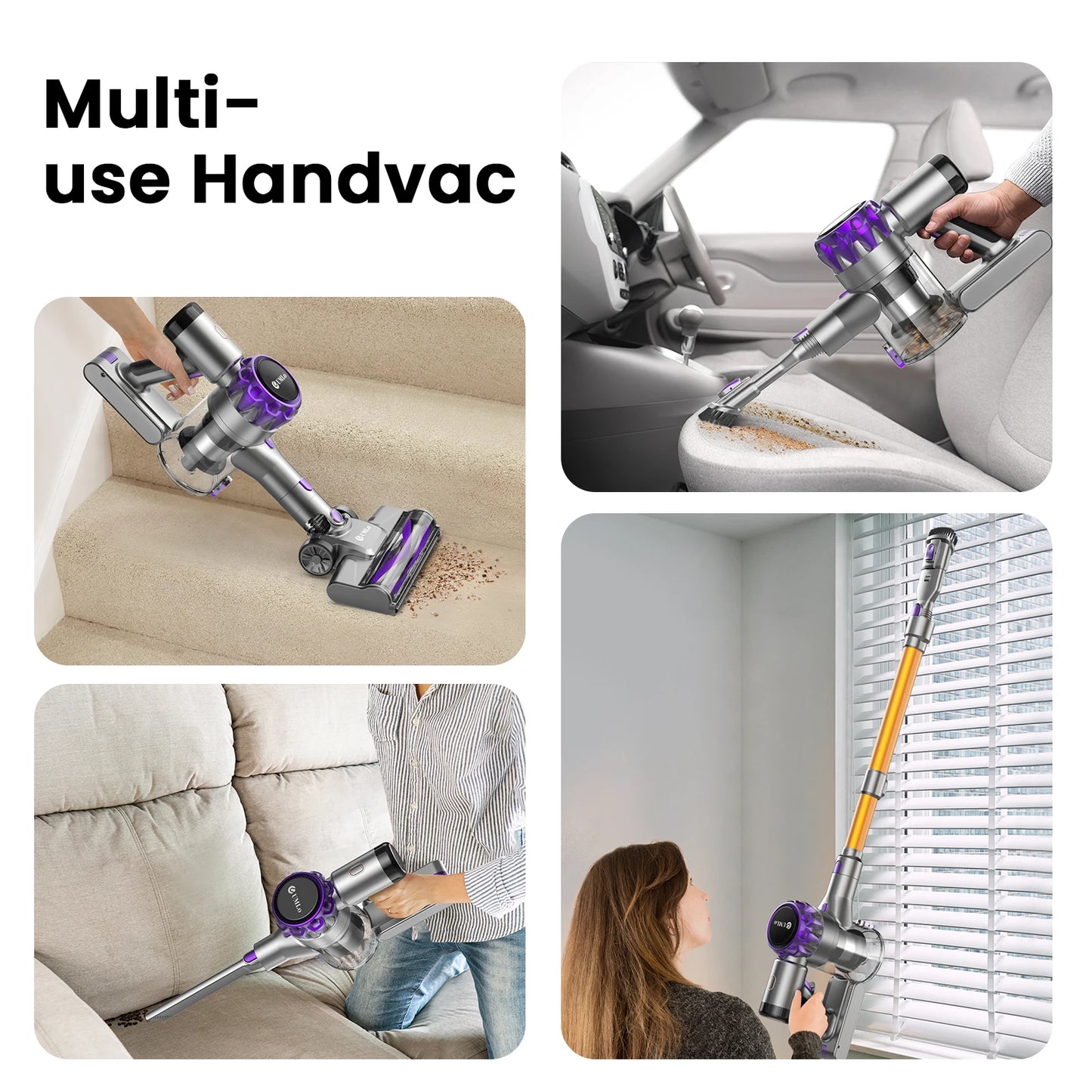 Cordless Vacuum Cleaner Touchscreen