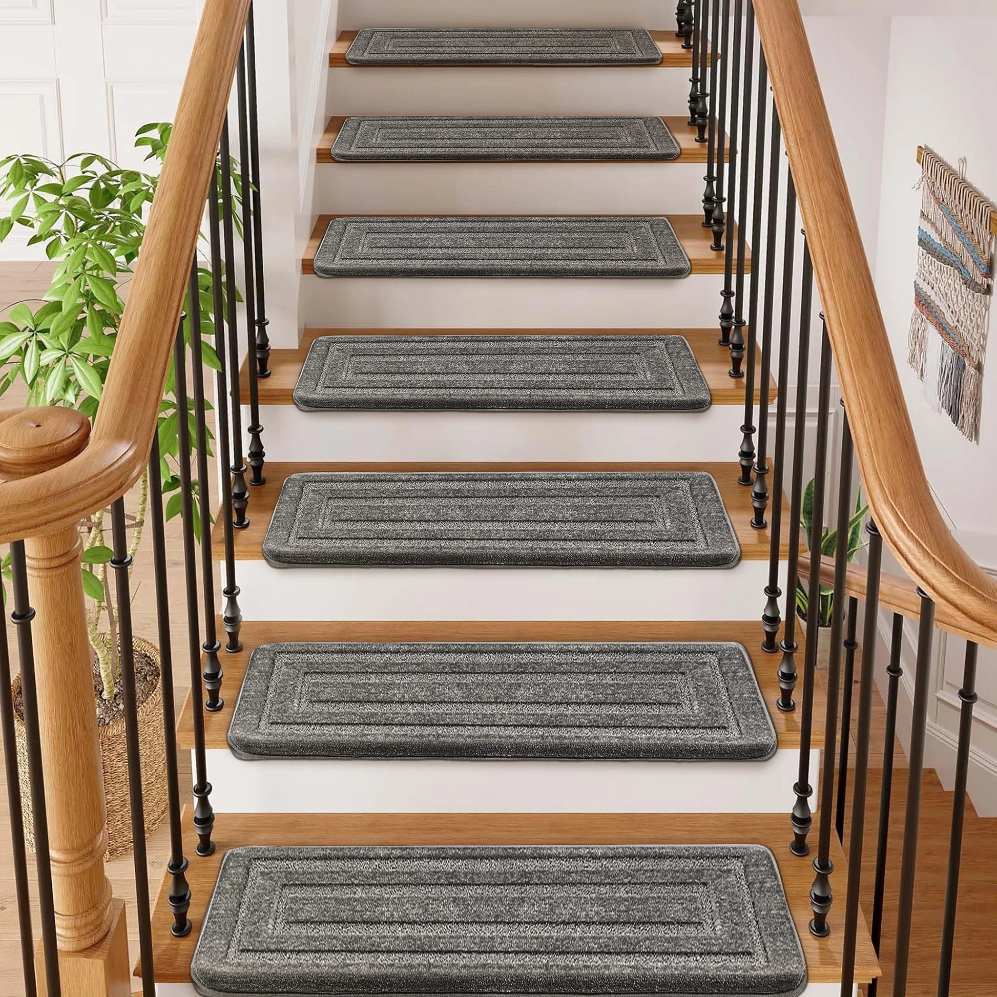 Non-Slip Carpet Stair Treads for Safety and Home Comfort