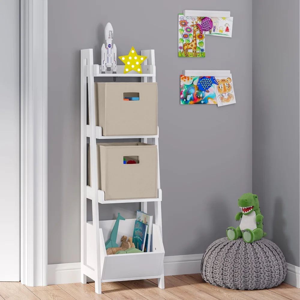 Ladder Shelf Toy Organizer