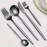 Luxury Golden Cutlery - 60 PCS