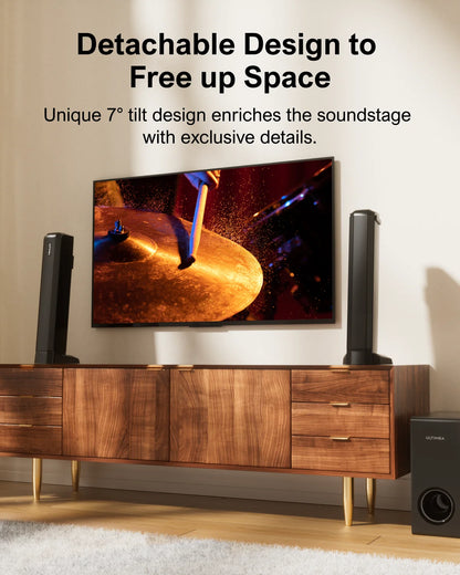 Soundbar with Subwoofer, Bluetooth