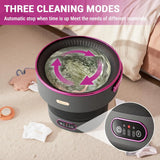 Foldable Mini Washer/4 Modes
