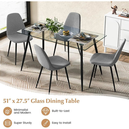 Glass Dining Table