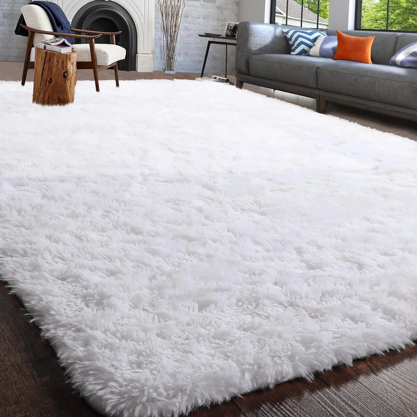 Fuzzy Area Rugs