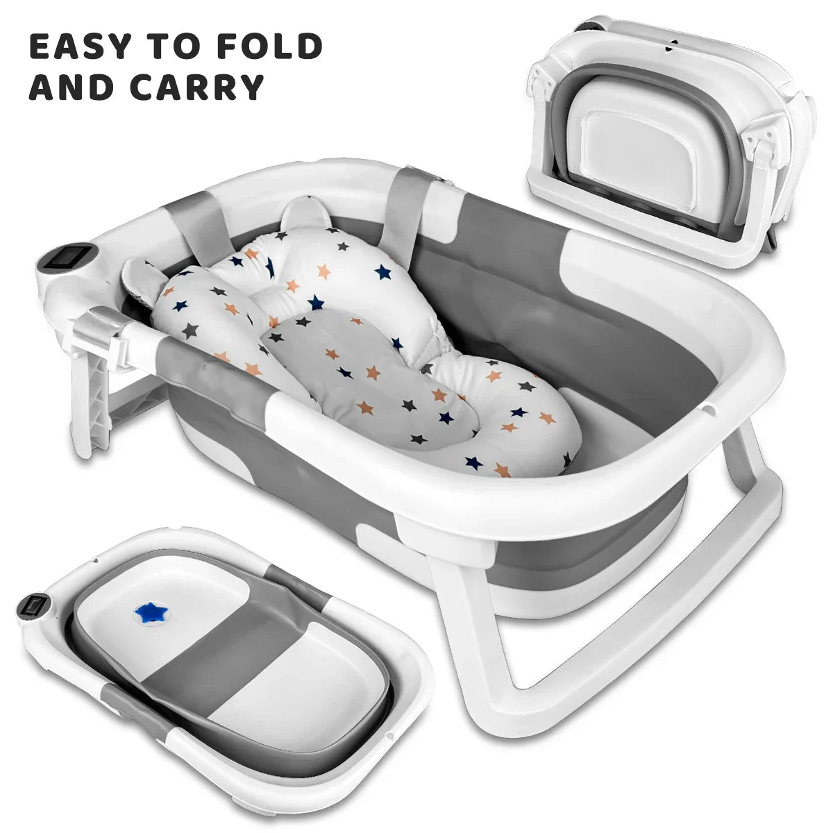 Children's Bathtub with Thermometer