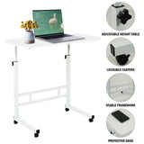 Adjustable Rolling Laptop Desk