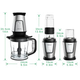 Food Juicer, Blender, Dry Grinder