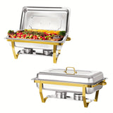 Chafing Dish Stainless Steel - 4 Pack