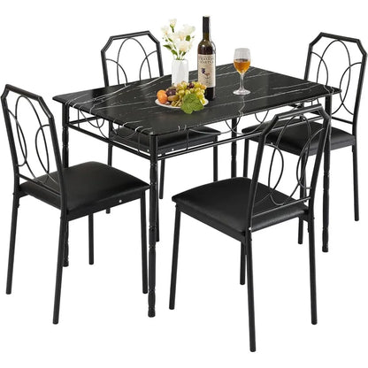 5 Piece Dining Table Set