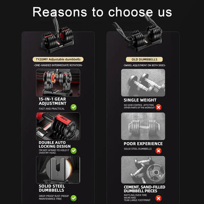 Adjustable Dumbbell Sets