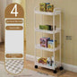 3/4-Tier Rolling Storage Cart