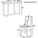 Dining Table Set For 4