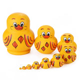 Yellow Duck Matryoshka Dolls