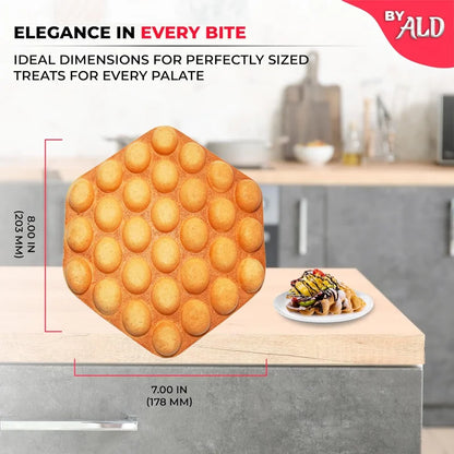 Hexagon Egg Waffle Iron