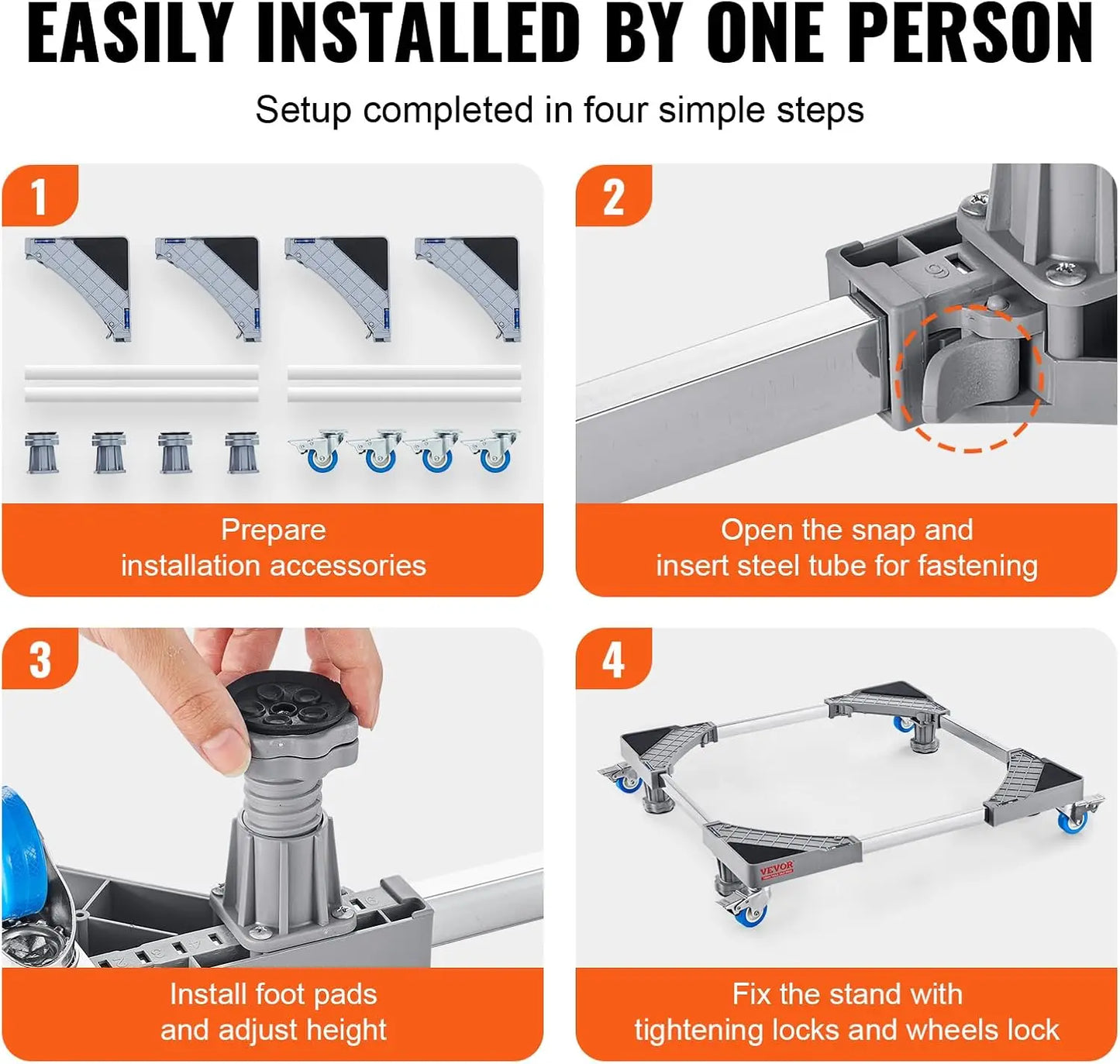 Mini Fridge Stand 25''