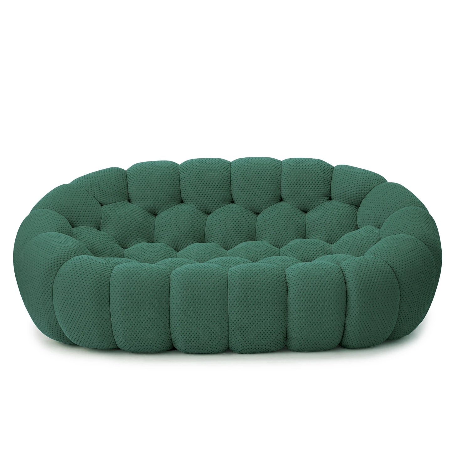 Modern Curved Boneless Sofa for Living Room