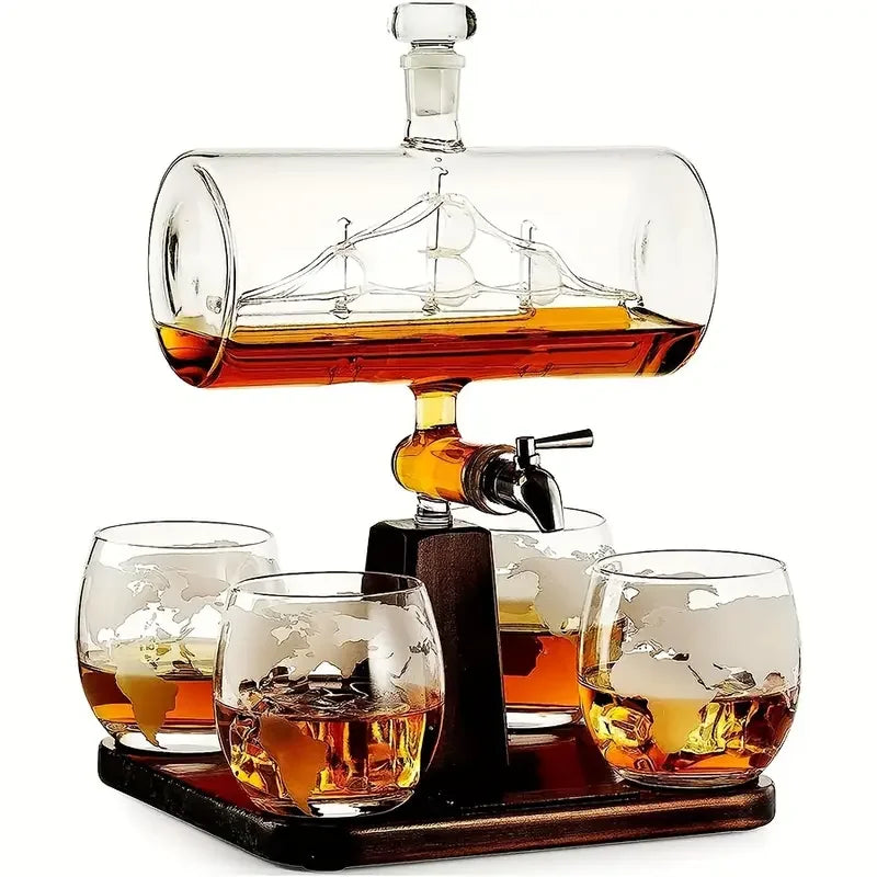 Smooth Sailing Decanter Set