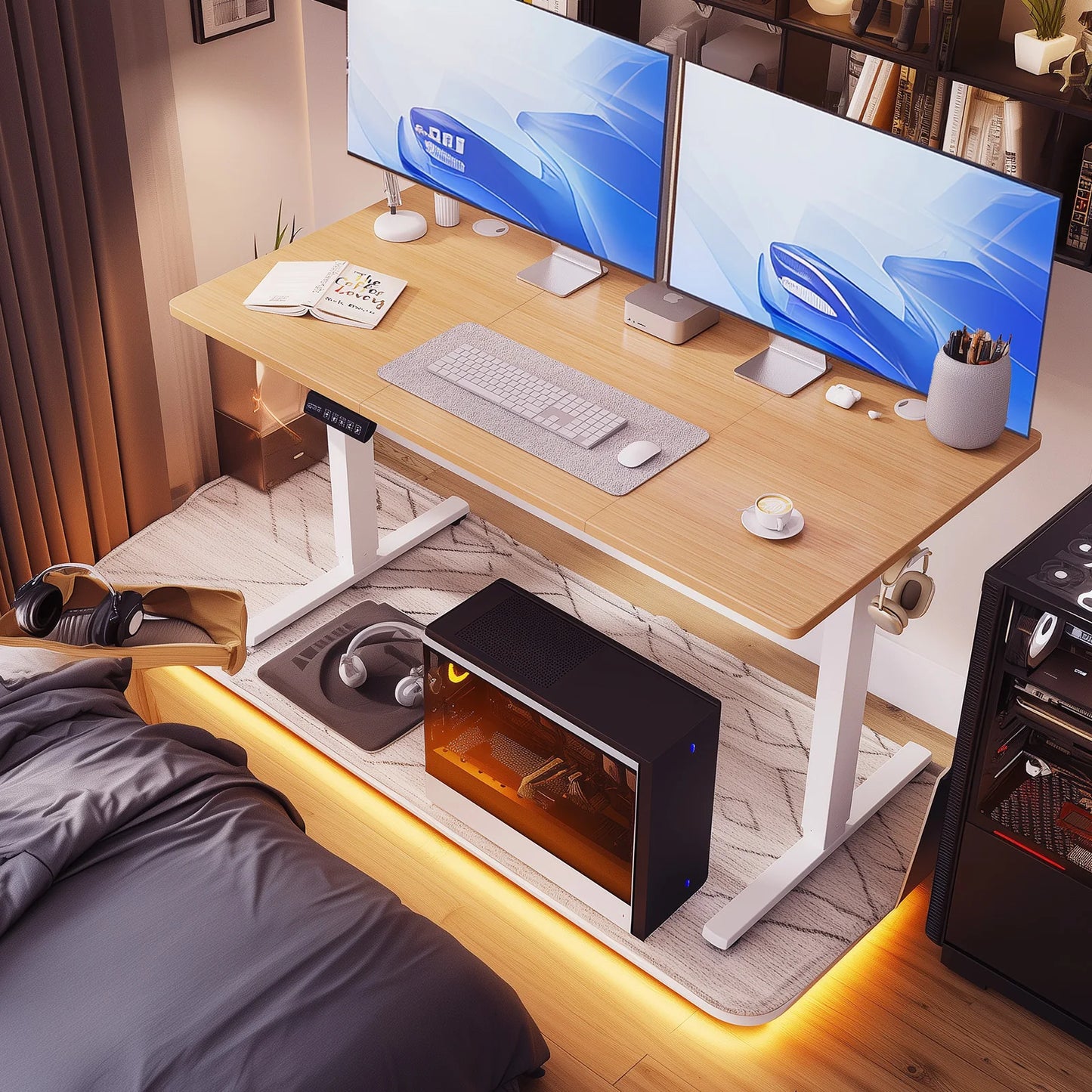 Electric Standing Desk Adjustable Desk for Home & Office